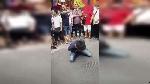 抓小偷视频,视频见证勇敢市民擒拿小偷瞬间
